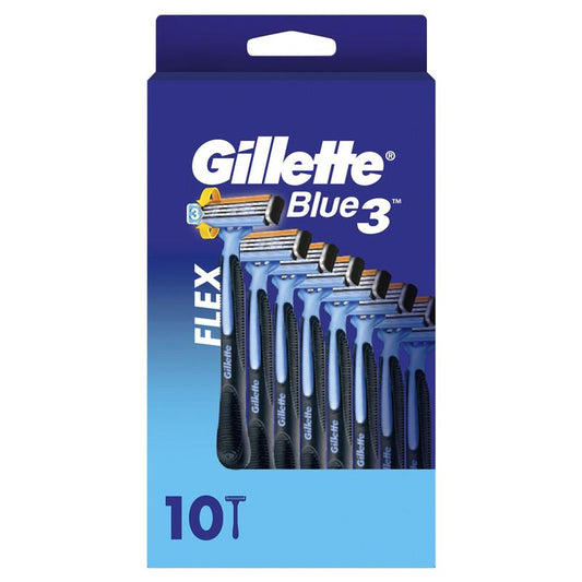 Gillette Blue III Disposable Razors - 10 Pack-Auzzi Store