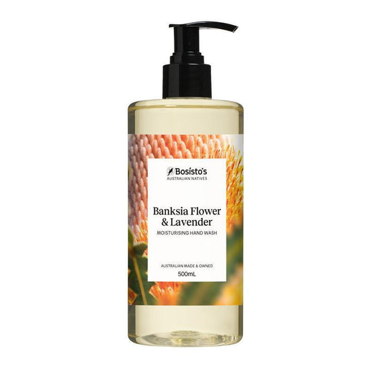 Bosisto's Banksia Flower & Lavender Hand Wash - 500mL