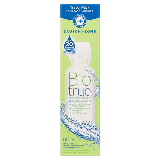 Bio True Multi-Purpose Solution Travel Pack - 60ml-Auzzi Store