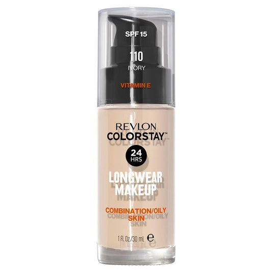 Revlon Colorstay Makeup Foundation For Combination/Oily Skin Ivory