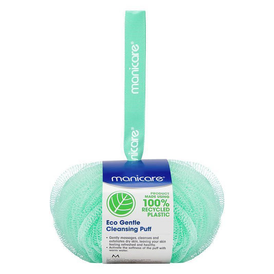 Manicare Eco Cleansing Puff – Reusable, 100% Recycled, All Skin (1)