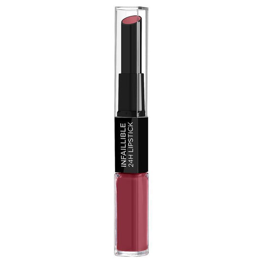 L'Oreal Paris Infallible Lipstick 804 Metro Proof Ros Nu Nudes Collection