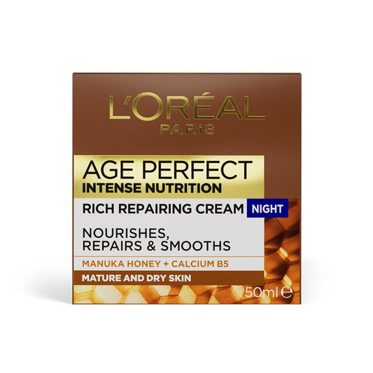 L'Oreal Paris Age Perfect Intense Nutrition Night Cream - 50ml-Auzzi Store