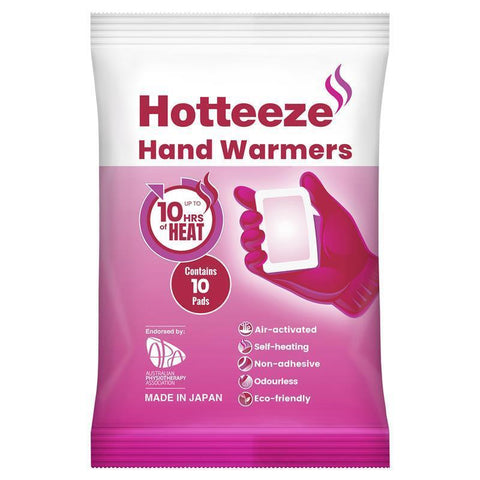 Hotteeze Heat Pads Hand Warmers - 10 Pack - Auzzistore