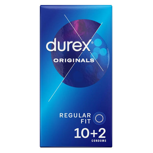 Durex Regular Condoms Original 10 Pack - Comfort & Confidence-Auzzi Store