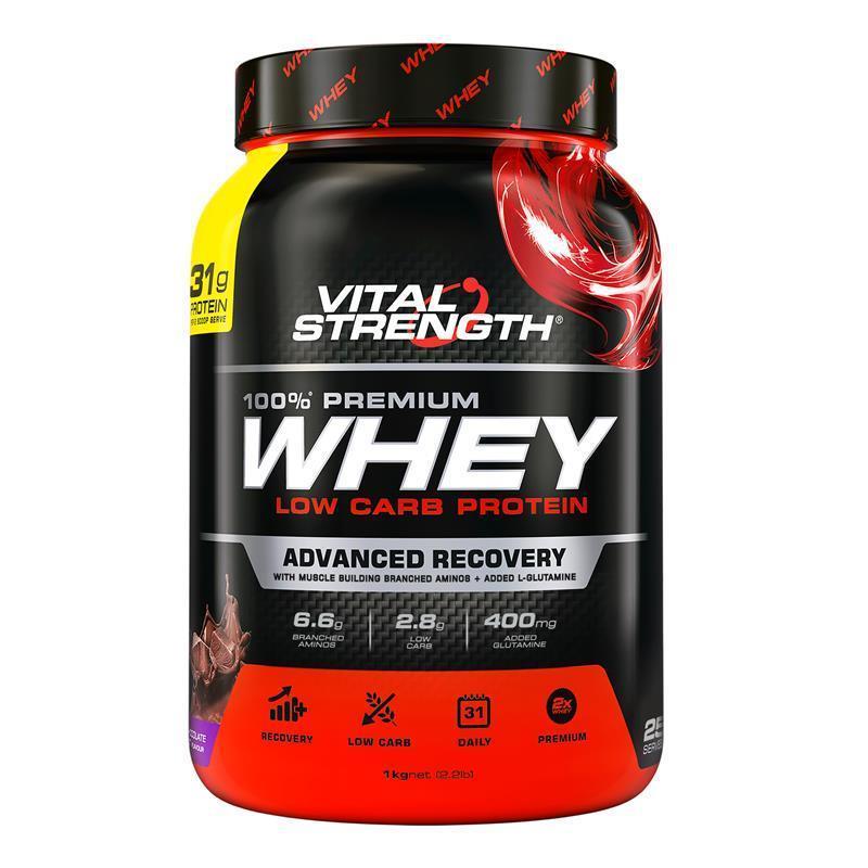 Vital Strength Launch Whey Protein - Chocolate Flavor (1kg)-Auzzi Store