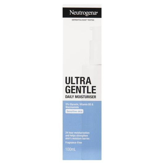 Neutrogena Ultra Gentle Daily Moisturizer 100ml - Hydrating Formula