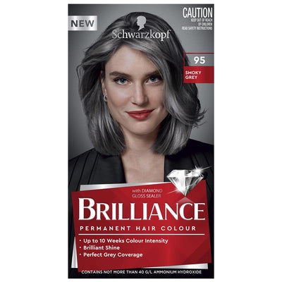 Schwarzkopf Brilliance 95 Smoky Grey - Permanent Hair Colour