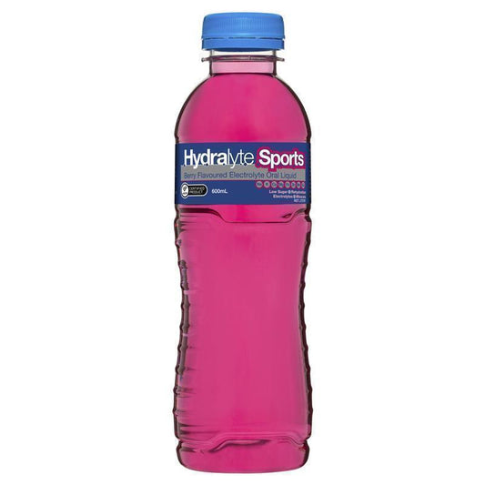 Hydralyte Sports Electrolyte Drink - Berry 600ml-Auzzi Store