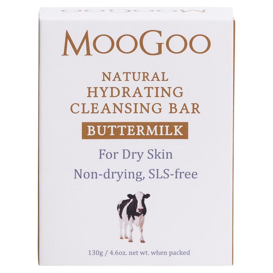 MooGoo Buttermilk Hydrating Cleansing Bar with Olive Oil 130g