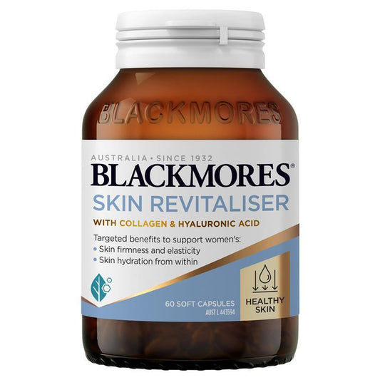 Blackmores Skin Revitaliser 60 Capsules - Rejuvenate Your Skin