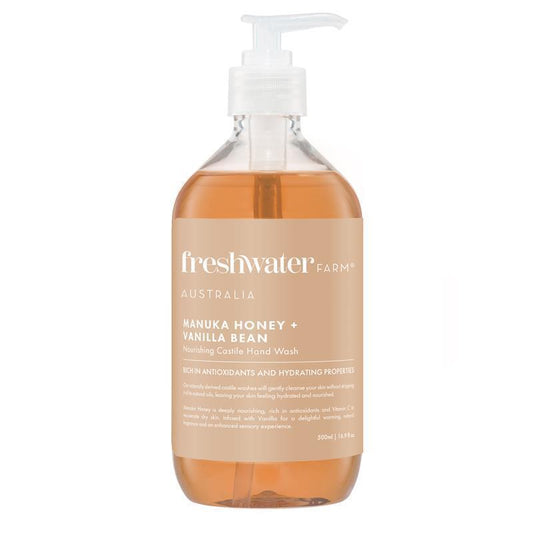 Freshwater Farm Manuka Honey & Vanilla Bean Hand Wash - 500ml