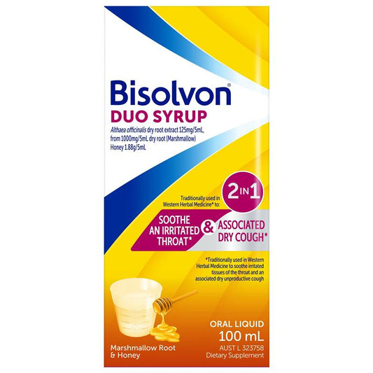 Bisolvon Duo Cough Syrup - 100ml
