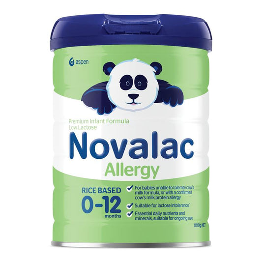 Novalac Allergy Premium Rice Based Infant Formula 800g - Specially Formulated for Sensitive Babies-Auzzi Store