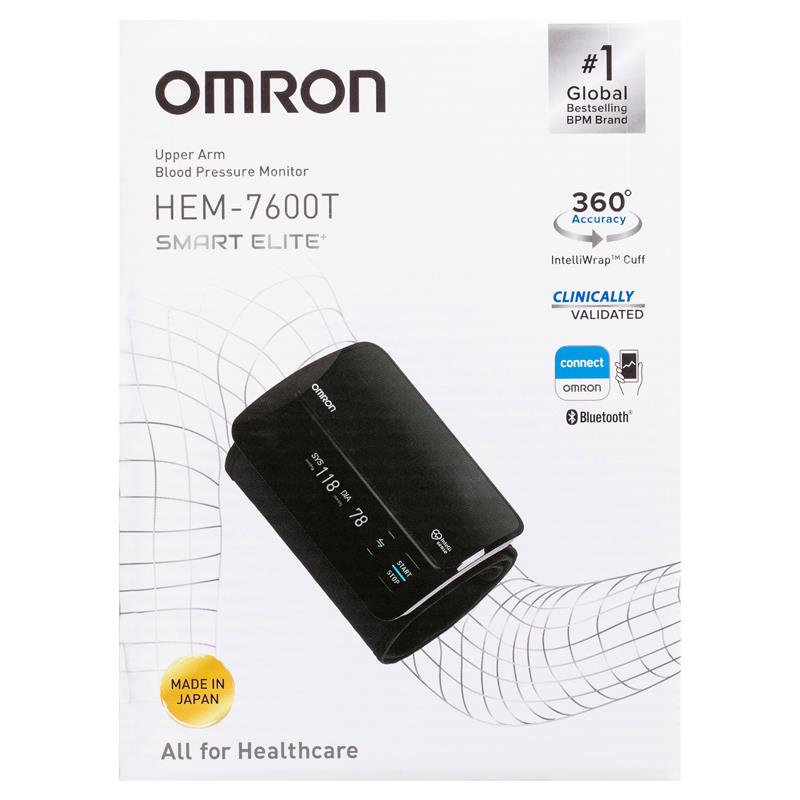 Omron Smart Elite HEM7600T Blood Pressure Monitor - Bluetooth Tubeless-Auzzi Store