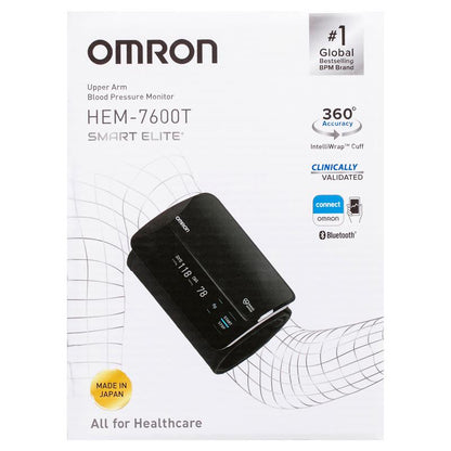 Omron Smart Elite HEM7600T Blood Pressure Monitor - Bluetooth Tubeless-Auzzi Store