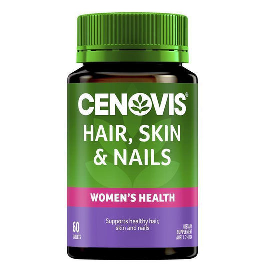 Cenovis Hair, Skin & Nails - 60 Tablets for Beauty from Within-Auzzi Store