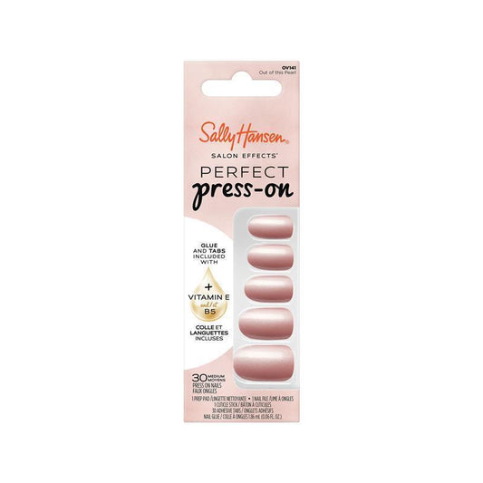 Sally Hansen Salon Effects Perfect Press-On - Out Of This Pearl 30 Pieces