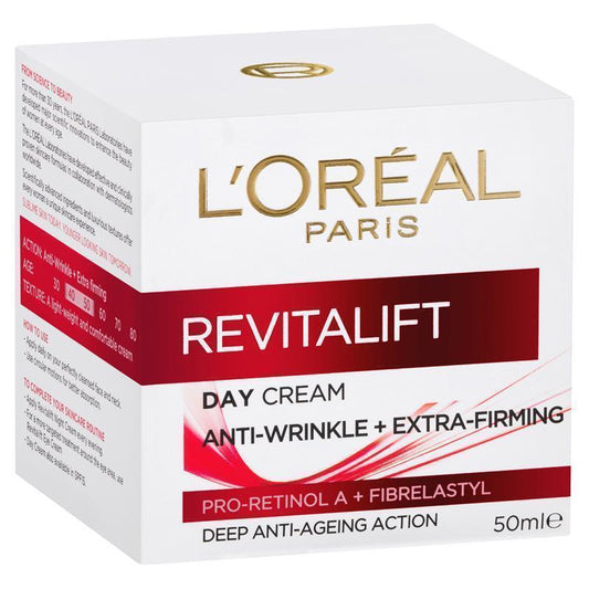 L'Oreal Paris Revitalift Day Cream 50ml - Advanced Anti-Aging Formula-Auzzi Store