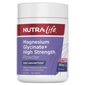 Nutra-Life Magnesium Glycinate Powder with Vitamin C, Berry, 180g