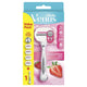 Gillette Venus Comfortglide Sugarberry Scent Plus Olay Women's Razor Handle + 4 Blade Refills - Auzzistore