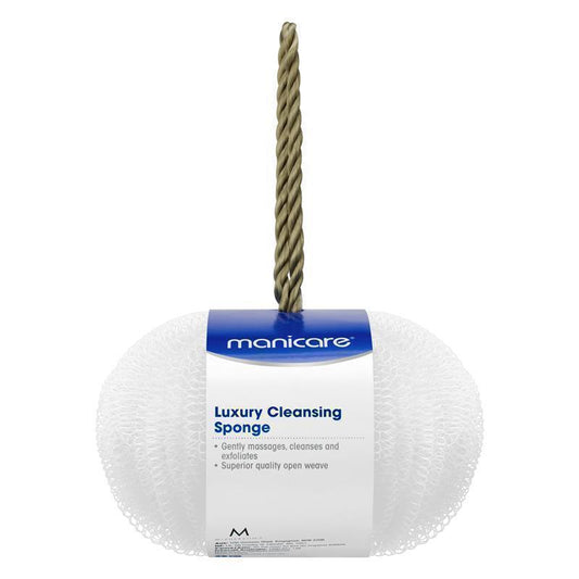 Manicare Body Luxury Cleansing Sponge - Gentle Exfoliation-Auzzi Store