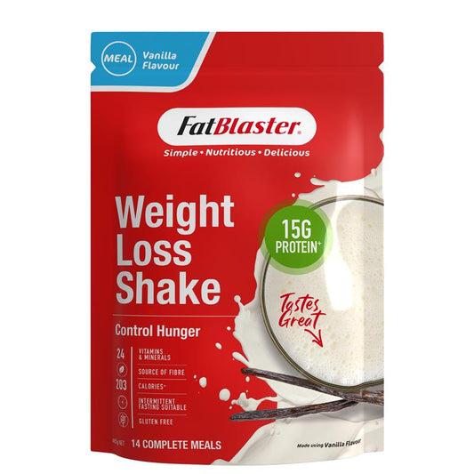Naturopathica Fatblaster Weight Loss Shake - Vanilla (465g)