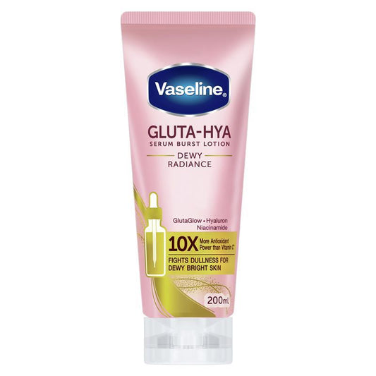 Vaseline Gluta-Hya Serum Boost Lotion Dewy Radiance 200ml - Hydrate & Illuminate-Auzzi Store