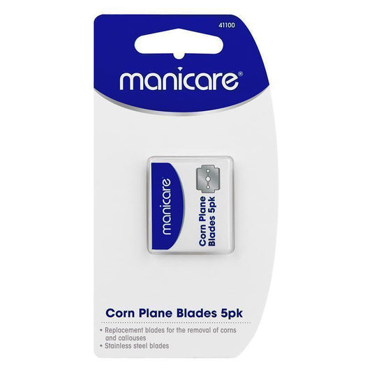 Manicare Corn Plane Blades - 5 Pack for Effective Corn & Callous Removal-Auzzi Store