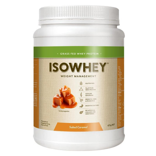 IsoWhey Weight Management Shake - Salted Caramel 672g