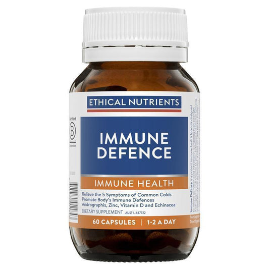 Ethical Nutrients Immune Defence Capsules - 60ct with Andrographis & Zinc