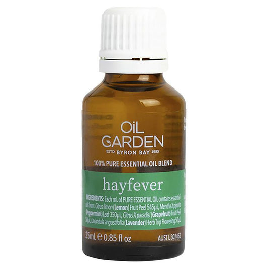Oil Garden Natural Remedies Hay Fever Oil 25ml - Pure Essential Oil Blend