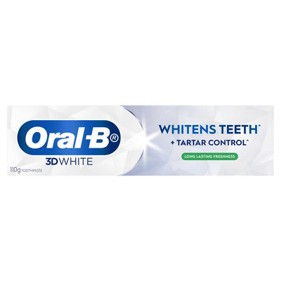 Oral-B 3D White Long Lasting Freshness Toothpaste - 110g