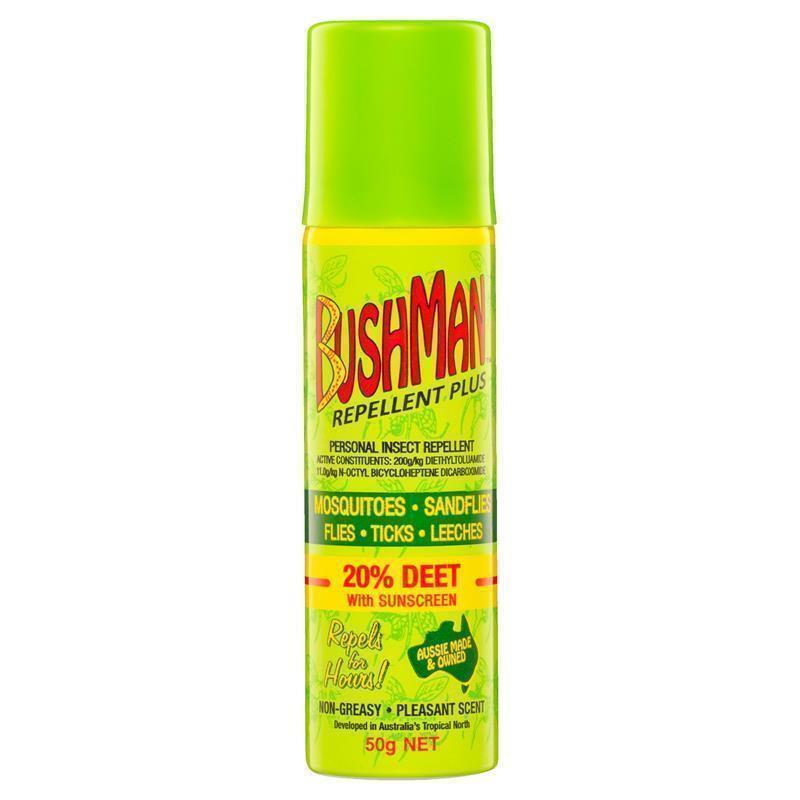 Bushman Plus UV Insect Repellent Aerosol - 50g for All-Day Protection-Auzzi Store