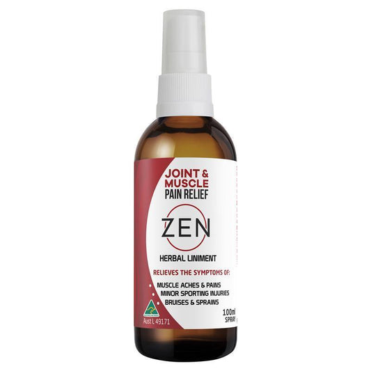 Zen Joint & Muscle Relief Liniment Spray 100mL - Natural Pain Relief-Auzzi Store