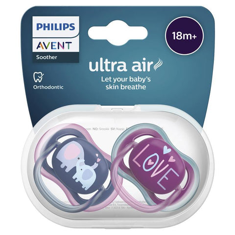 Philips Avent Ultra Air Soother 18+ Months - 2 Pack-Auzzi Store