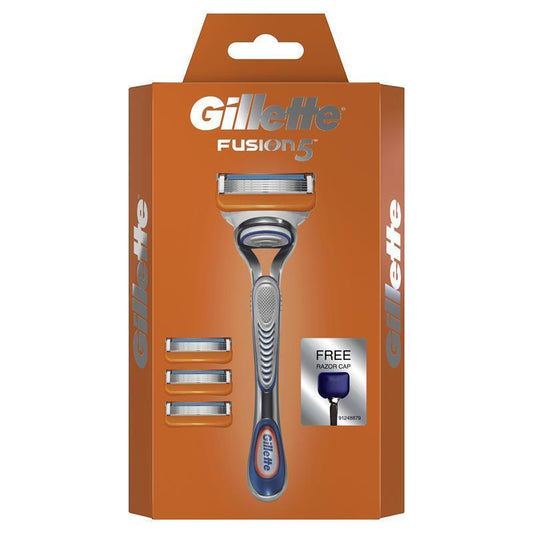 Gillette Fusion 5 TerraCycle Razor Starter Kit with 3 Blades & Cap