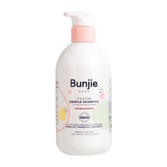 Bunjie Baby Gentle Shampoo 500ml - Natural Care for Delicate Scalps
