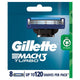 Gillette Mach3 Turbo 3D Replacement Cartridges - 8 Pack