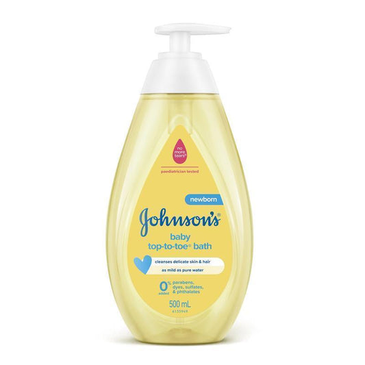 Johnson & Johnson Baby Bath Top-To-Toe - 500mL-Auzzi Store