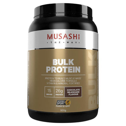 Musashi Bulk Protein Chocolate - 900g - Auzzi Store