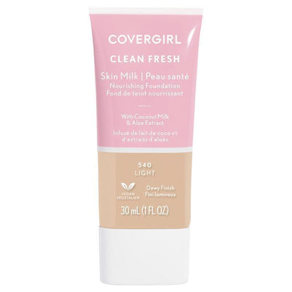 Covergirl Clean Fresh Skin Milk Vegan Foundation Light 540 Online Only