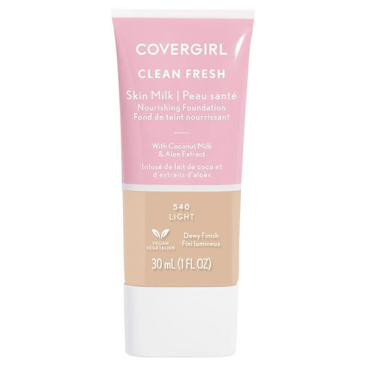Covergirl Clean Fresh Skin Milk Vegan Foundation Light 540 Online Only