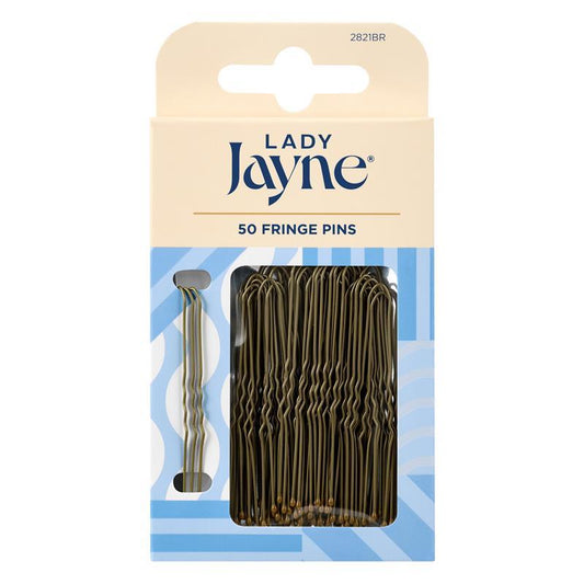 Lady Jayne Brown Fringe Pins - 5 cm, Pack of 50-Auzzi Store