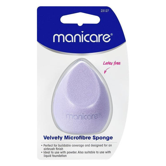 Manicare Velvety Microfibre Sponge - Latex Free - 1 Pack