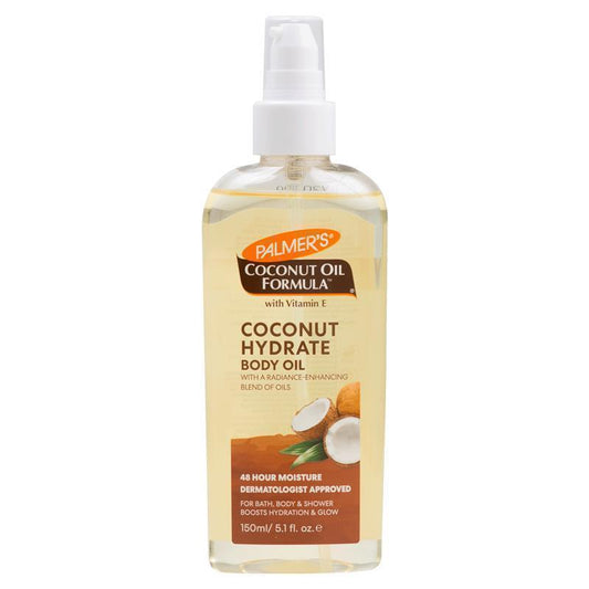 Palmer's Coconut Oil Body Oil 150ml - Lightweight Hydration for Youthful Skin-Auzzi Store