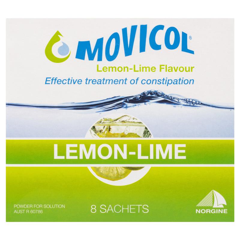 Movicol Lemon Lime Powder Sachets 13g - 8 Pack-Auzzi Store