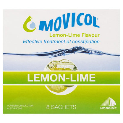 Movicol Lemon Lime Powder Sachets 13g - 8 Pack-Auzzi Store