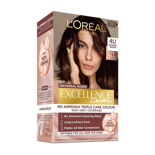 L'Oreal Excellence Creme Universal Nudes - Brown 4U - Auzzistore