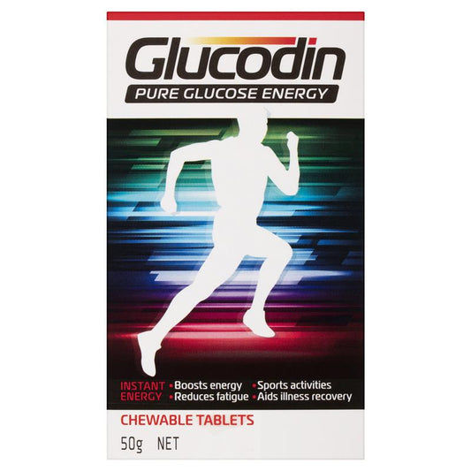 Glucodin Pure Glucose Energy Chewable Tablets - 32 Tablets-Auzzi Store
